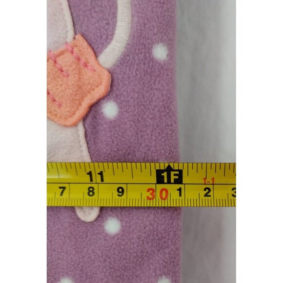 CARTER'S, sleeping game, violet color with white balls, for girls, size 3T/3A - Picture 10 of 11